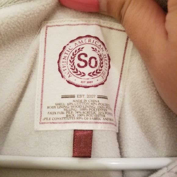 Junior's SO white jacket - Picture 3 of 5